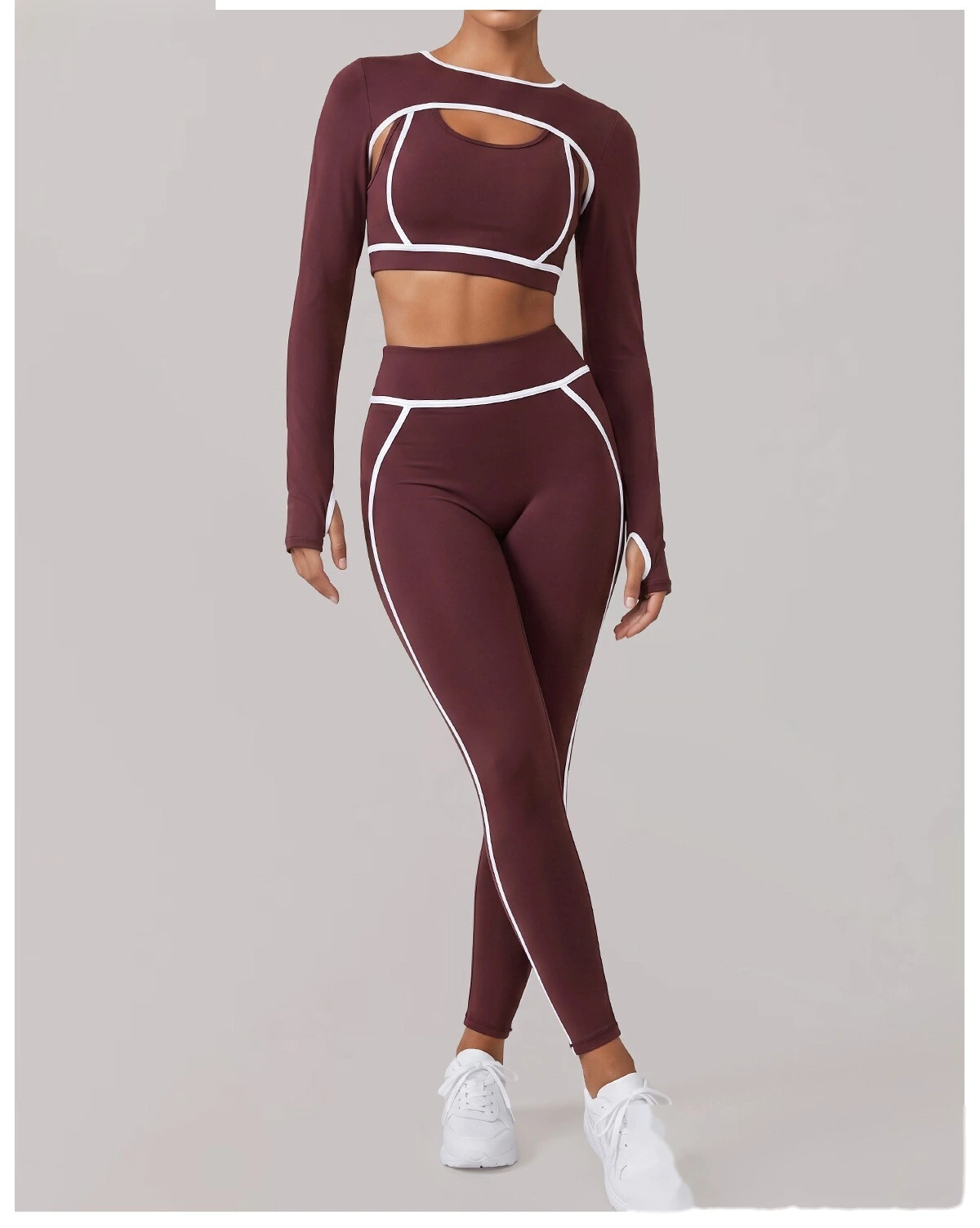 Customized contrast color sports bra women's running high-strength yoga clothing fitness bra vest Manufacturer detail