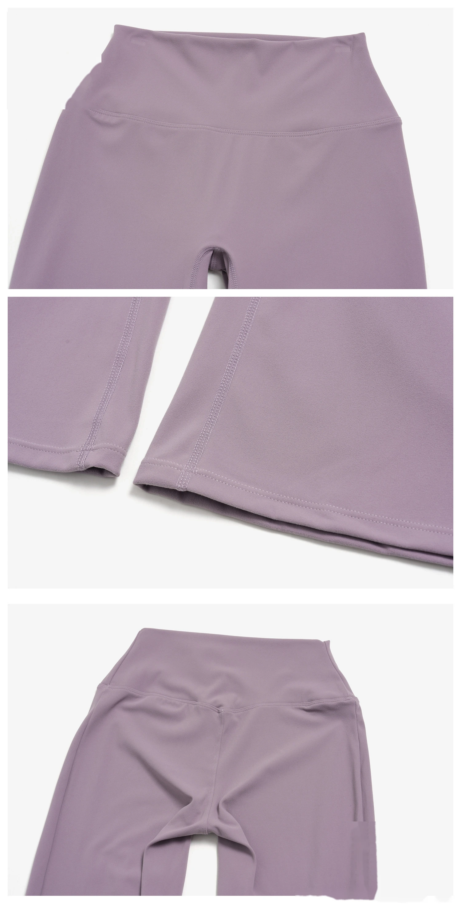 Yoga pants with creamy feeling, high waist, hips and abdomen, fitness exercise, cropped pants/yoga suit detail