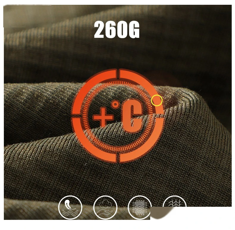 Custom Autumn Winter Men’s Business Jacket - New Fashion Stand-Collar Hooded Warm Outdoor Coat detail