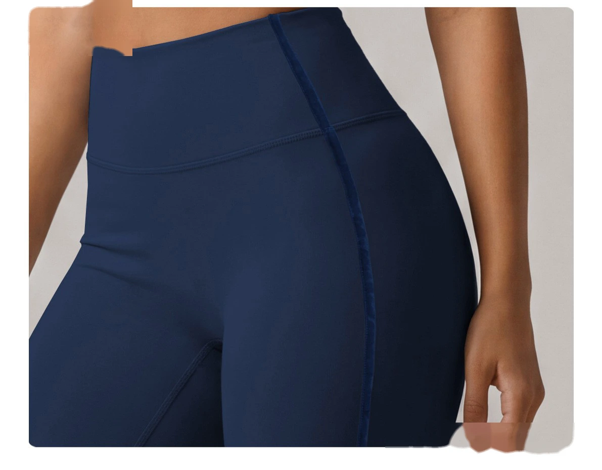 Women High Intensity Sports Outfit, Shockproof Tank Bra + High Waist Slim Training Pants Quick Dry Yoga Set detail