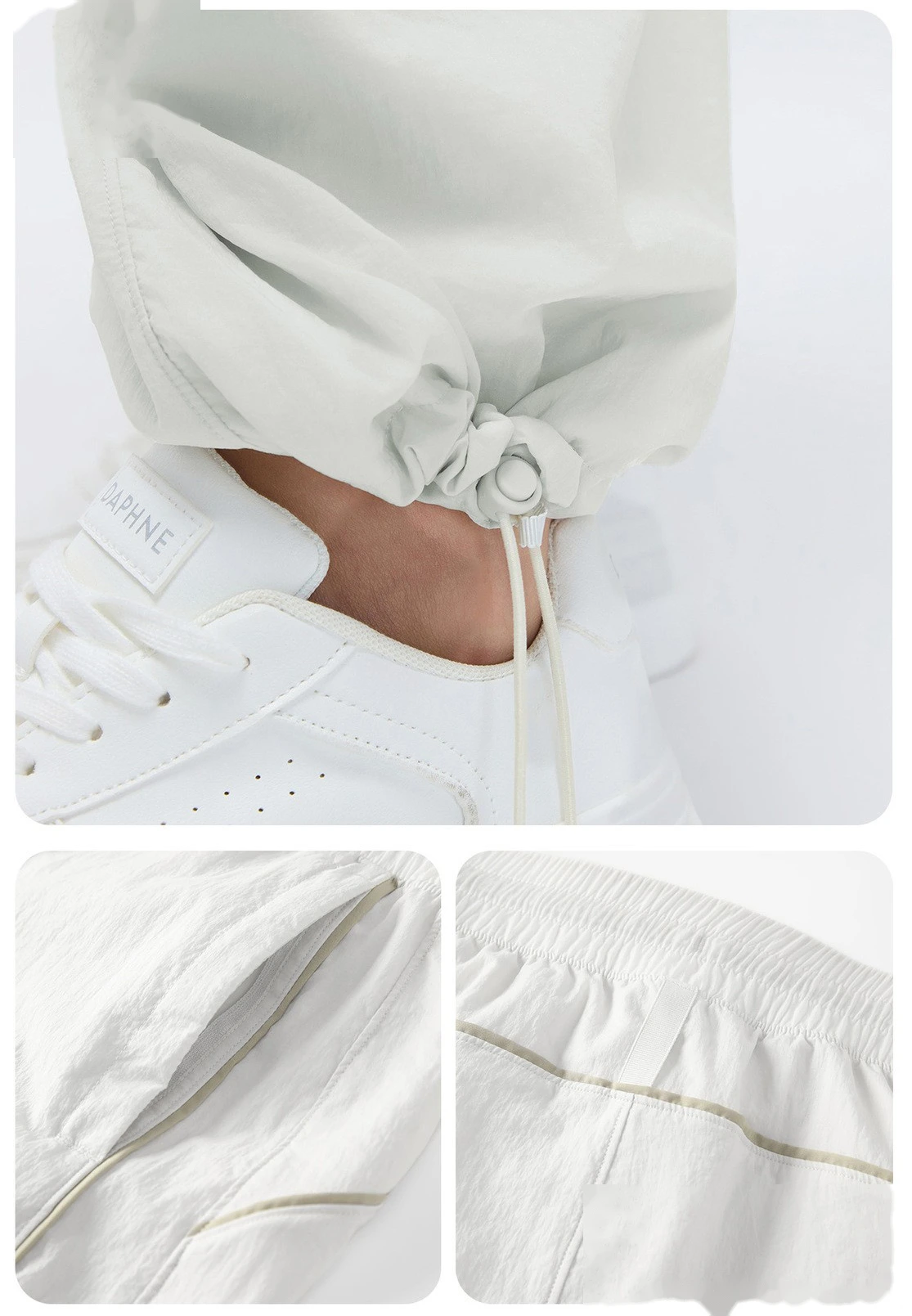 Women’s Spring Summer Light Jacket Outerwear Breathable Casual Running Fitness Tracksuit Set detail