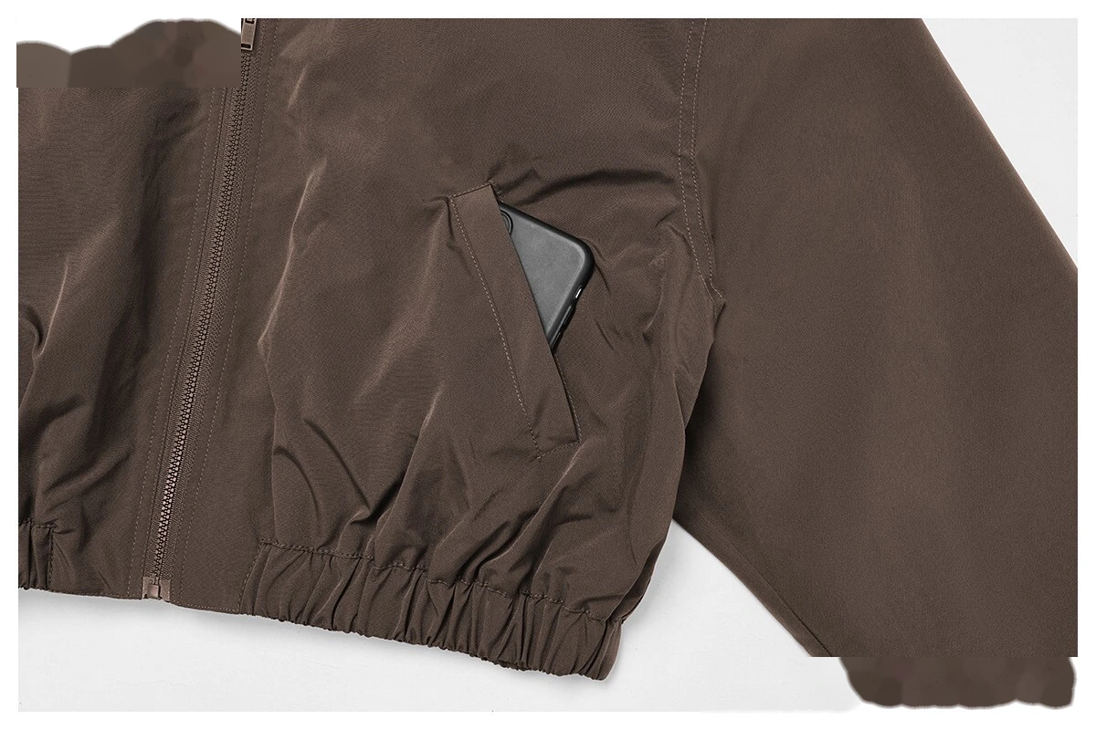 Custom winter coat windproof warm sports coat outdoor mountaineering running coat detail