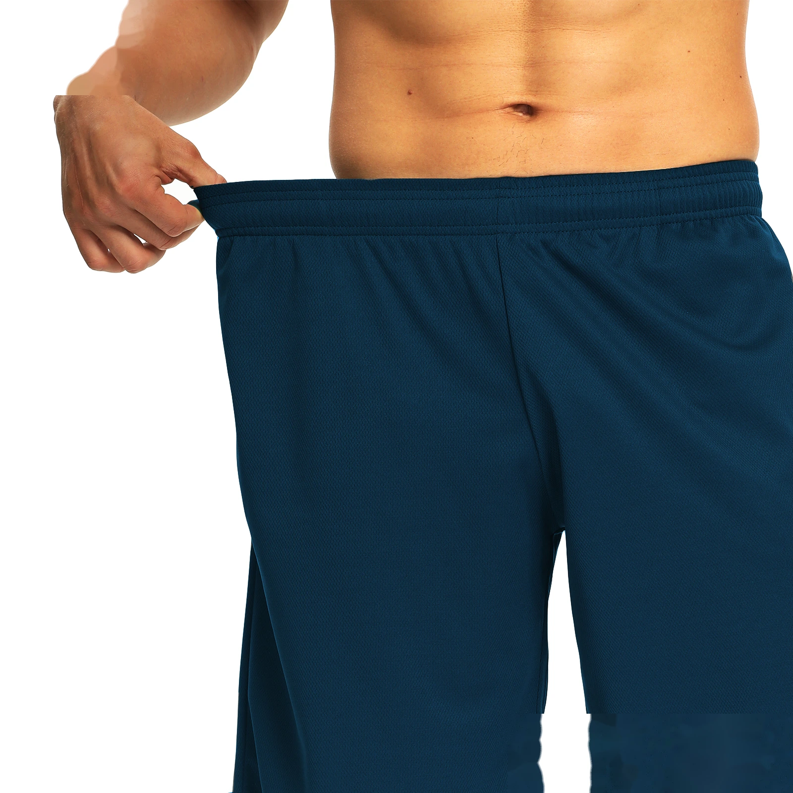 Summer outdoor moisture-absorbing breathable leisure thin loose fitness training quick-drying running shorts men detail