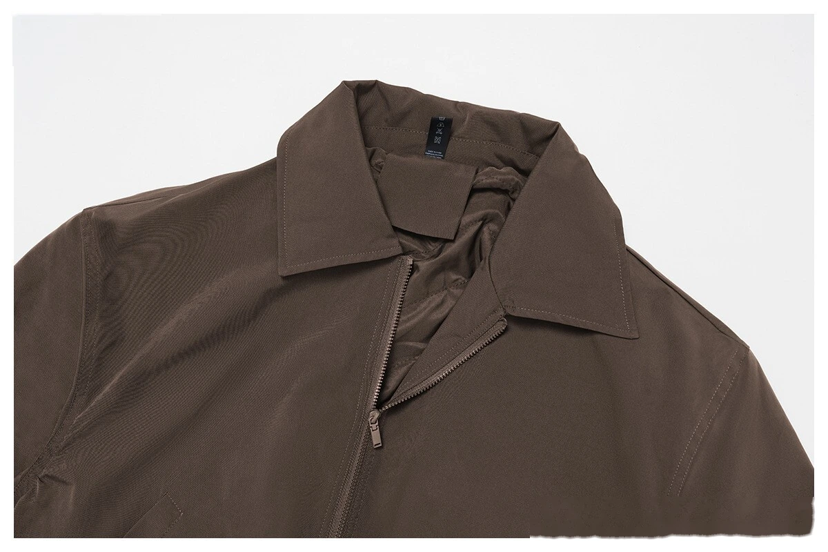Custom winter coat windproof warm sports coat outdoor mountaineering running coat detail