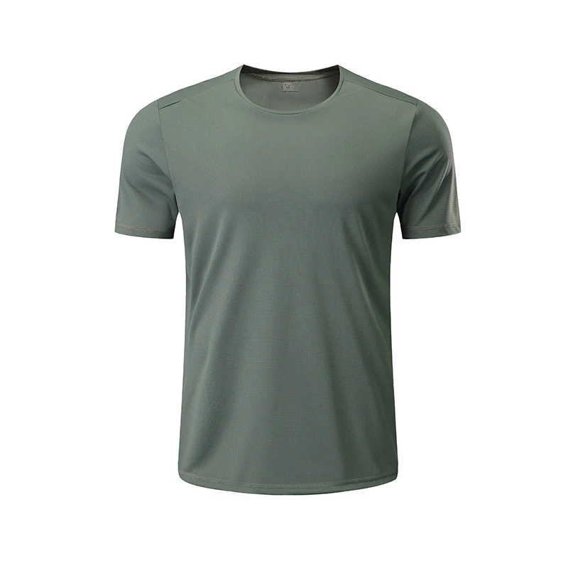 Men quick-dry outdoor t-shirt moisture-wicking loose t shirts detail