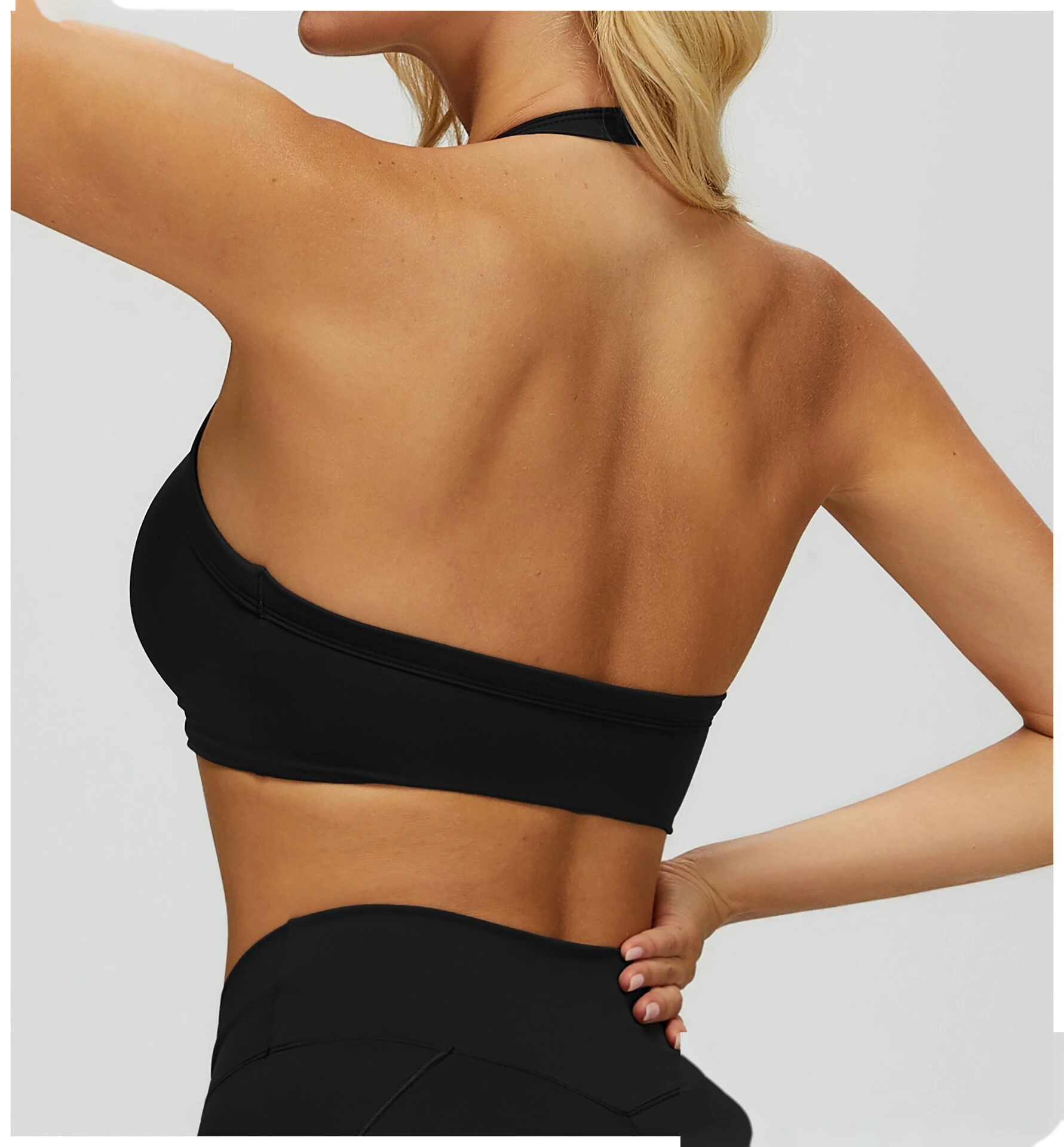 Custom Soft Comfortable Halter Yoga Bra - Sexy Back Tight Fashion Sports Running Fitness Underwear detail