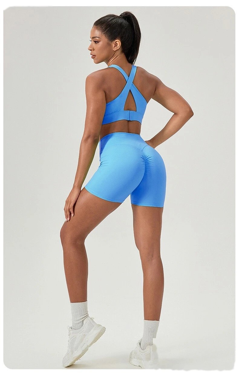Custom EU/US Style Yoga Bra | Removable Pads, Quick-Dry, Buckle Design, Shockproof for Running & Fitness detail