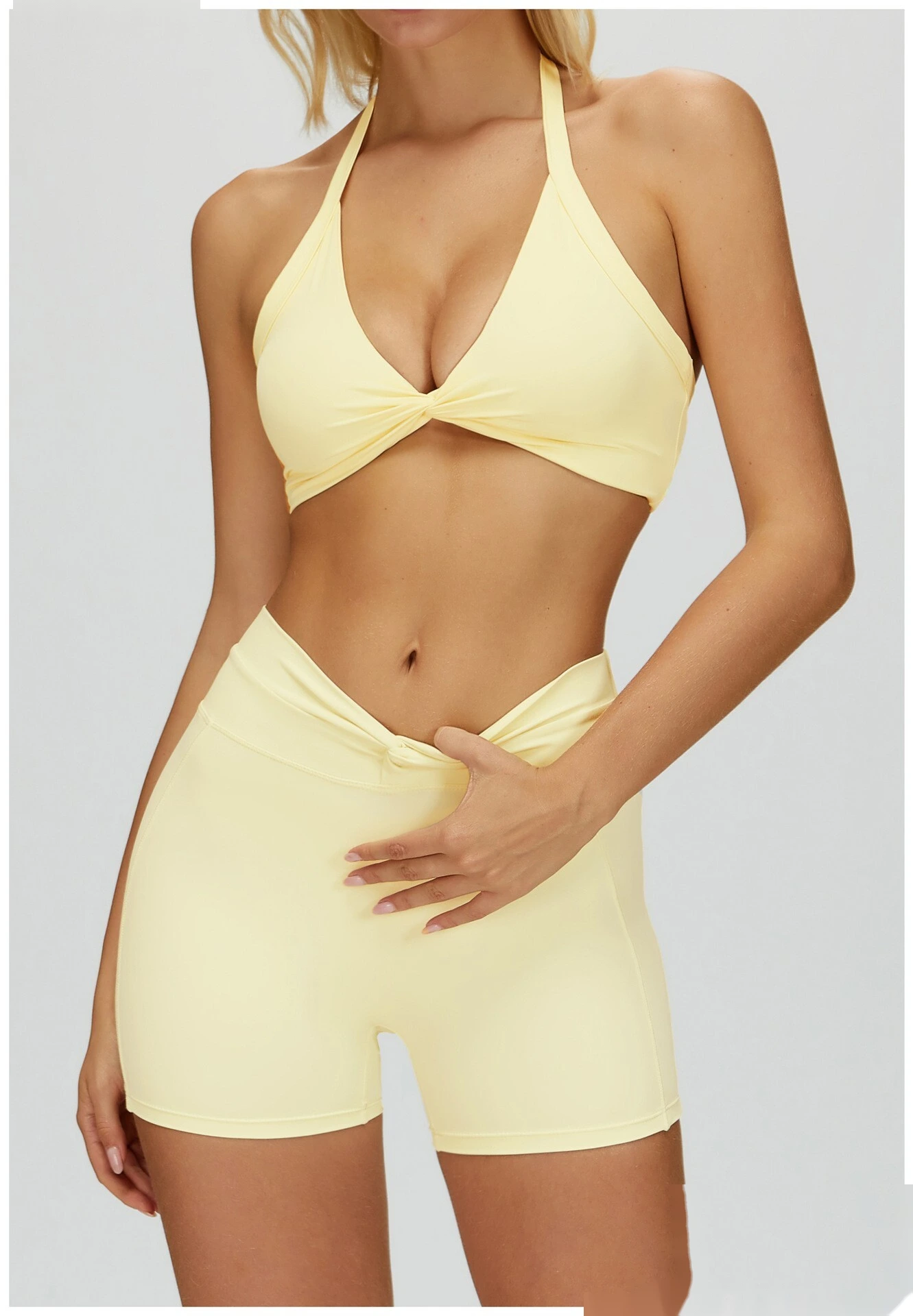 Custom Soft Comfortable Halter Yoga Bra - Sexy Back Tight Fashion Sports Running Fitness Underwear detail