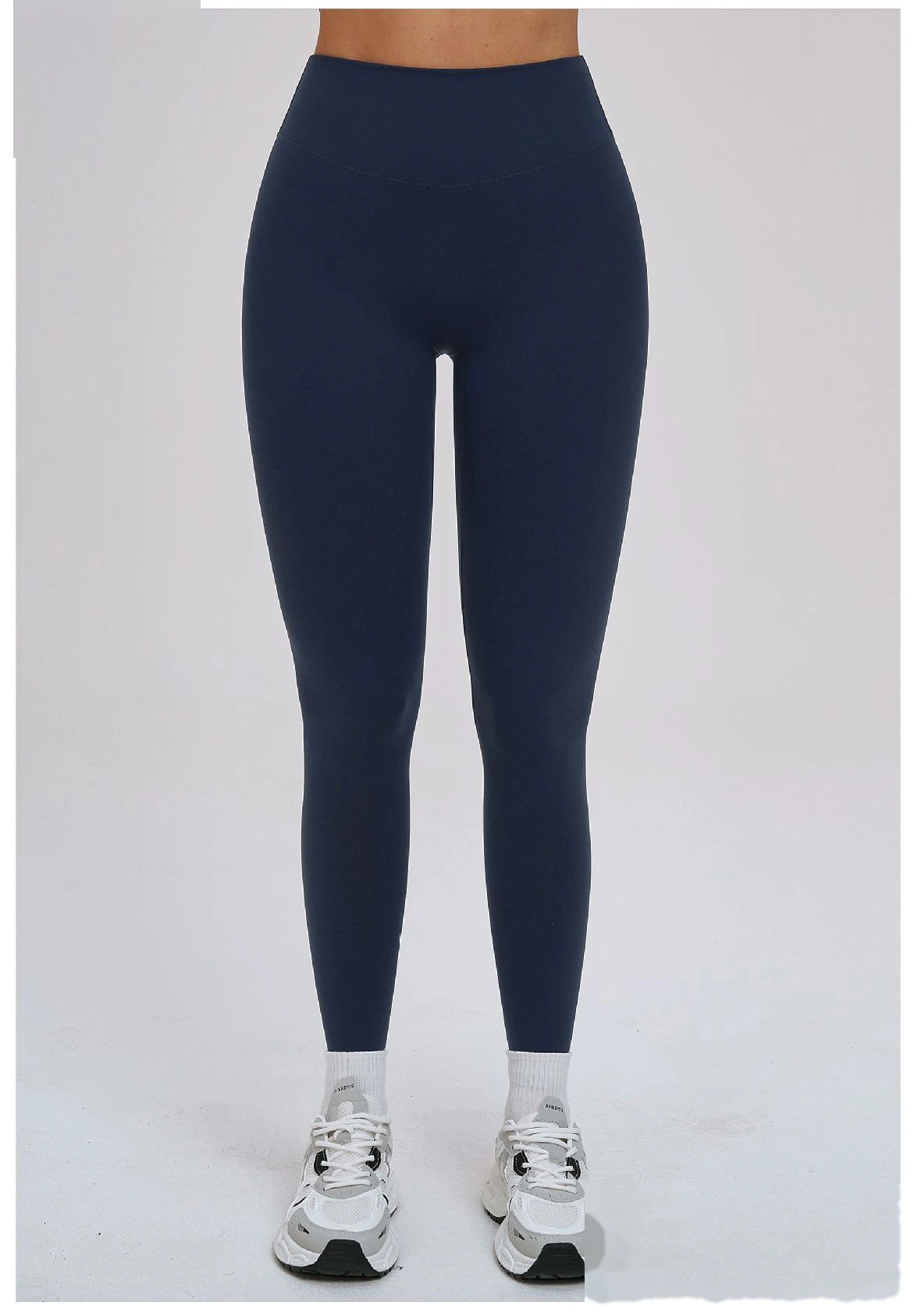 Custom High Waisted Yoga Pants No Camel Toe Tight Butt Lifting Sports Leggings for Outdoor Workout detail