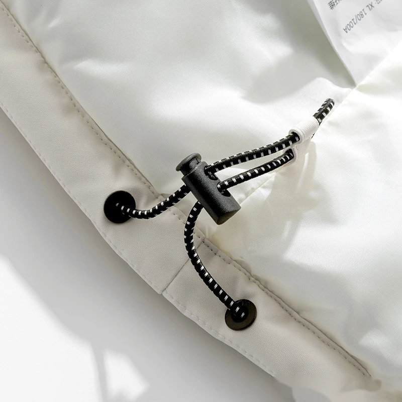 Customized fashion waterproof and warm cotton-padded jacket down jacket vest for men and women detail