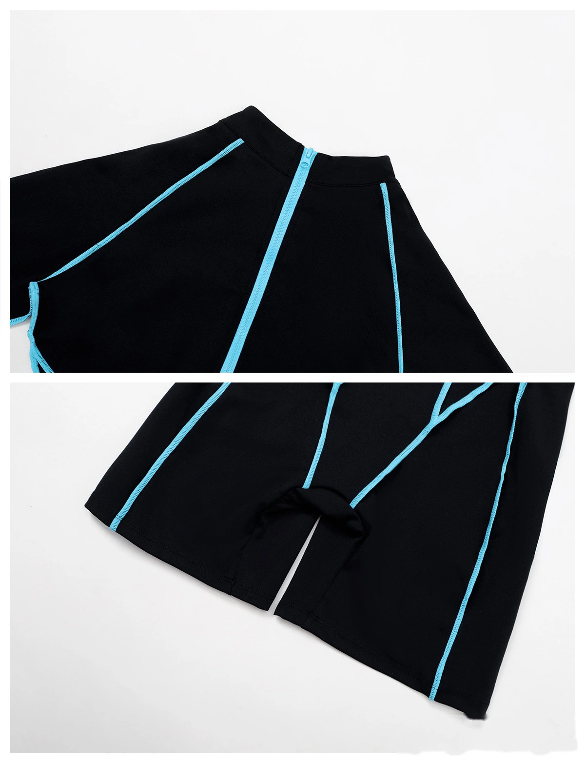 Customized contrast yoga jumpsuit hollow back tight fitness suit high-intensity sports jumpsuit detail