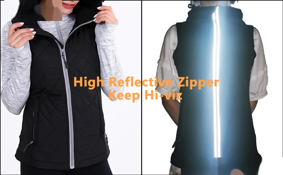 Thin hooded fashion vest women wear fashion Joker vest in autumn and winter. detail