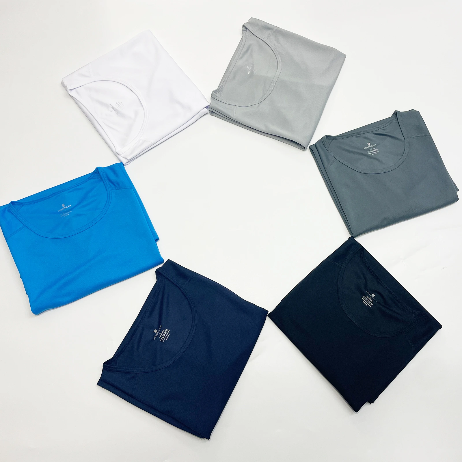 Men's summer breathable moisture absorption loose short-sleeved running outdoor sports quick-drying clothes T-shirt detail