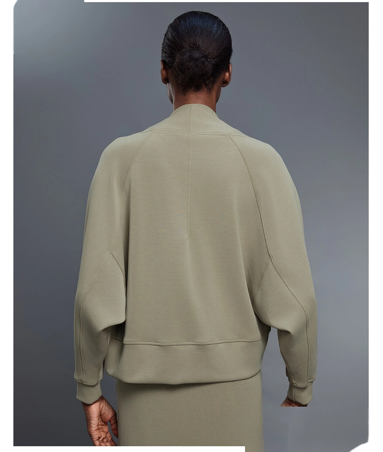 Women's Versatile Fashion Cardigan - Customizable Shawl Collar Casual Sports Long Sleeve Outerwear, Easy-Matching detail
