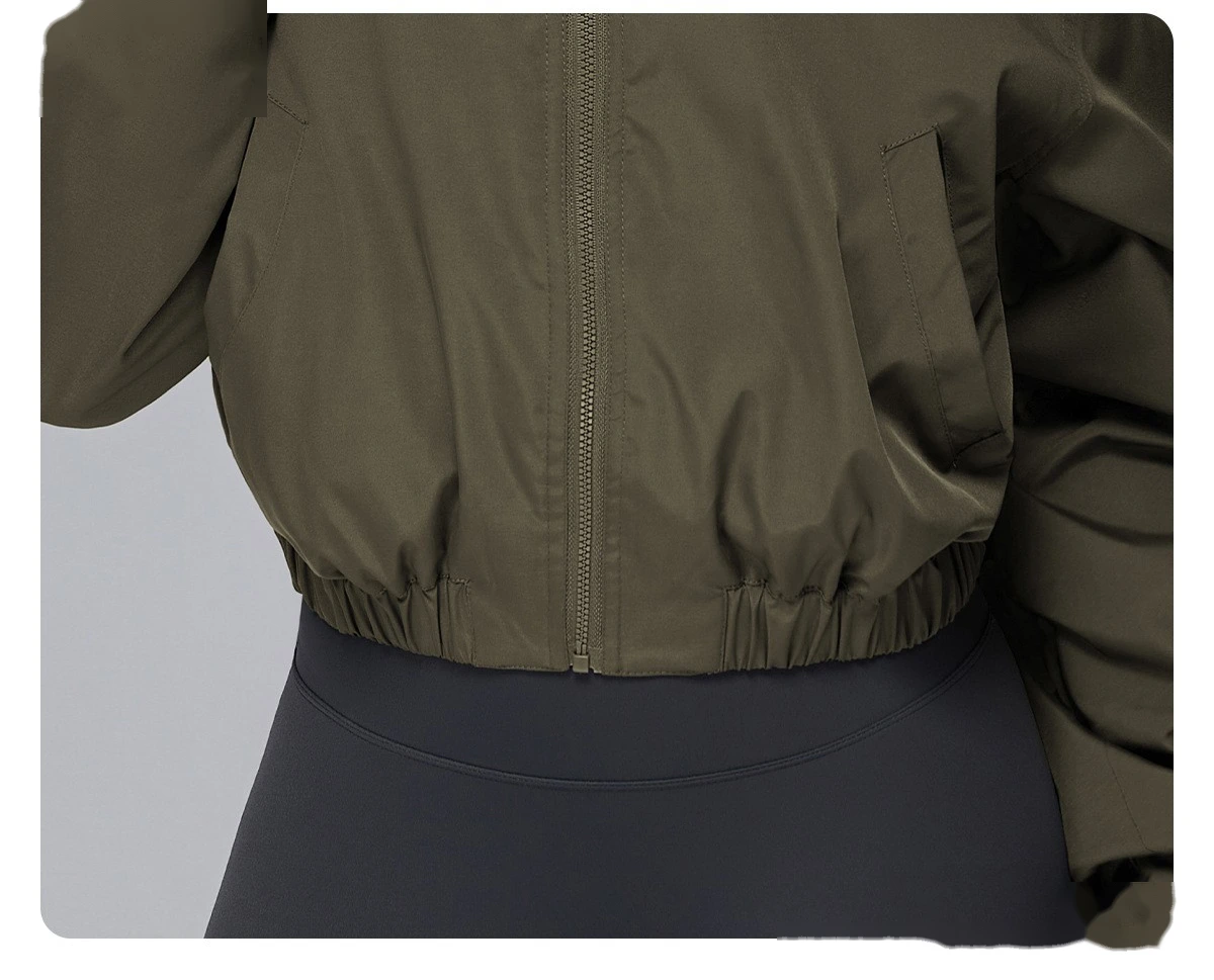 Custom winter coat windproof warm sports coat outdoor mountaineering running coat detail