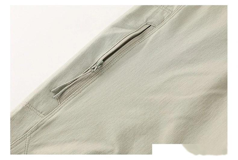Men's ultra-light windproof pants outdoor running quick-drying exercise self-cultivation functional pants detail