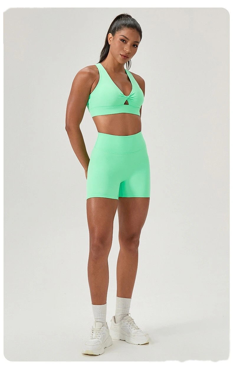 Custom EU/US Style Yoga Bra | Removable Pads, Quick-Dry, Buckle Design, Shockproof for Running & Fitness detail