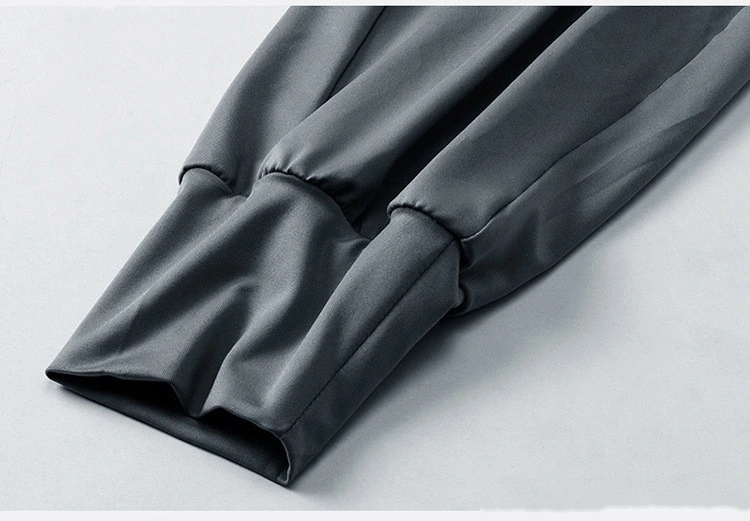 Customized women's elastic leisure sports elastic leg pants running fitness pants loose yoga pants detail