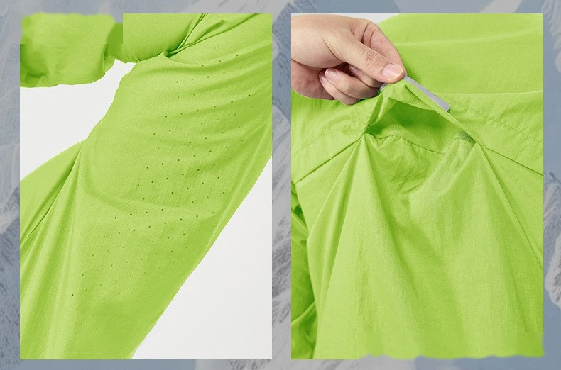 Customizable Men's UV Protection Jacket | Light & Breathable, Quick-Dry, Ideal for Outdoor Sports detail