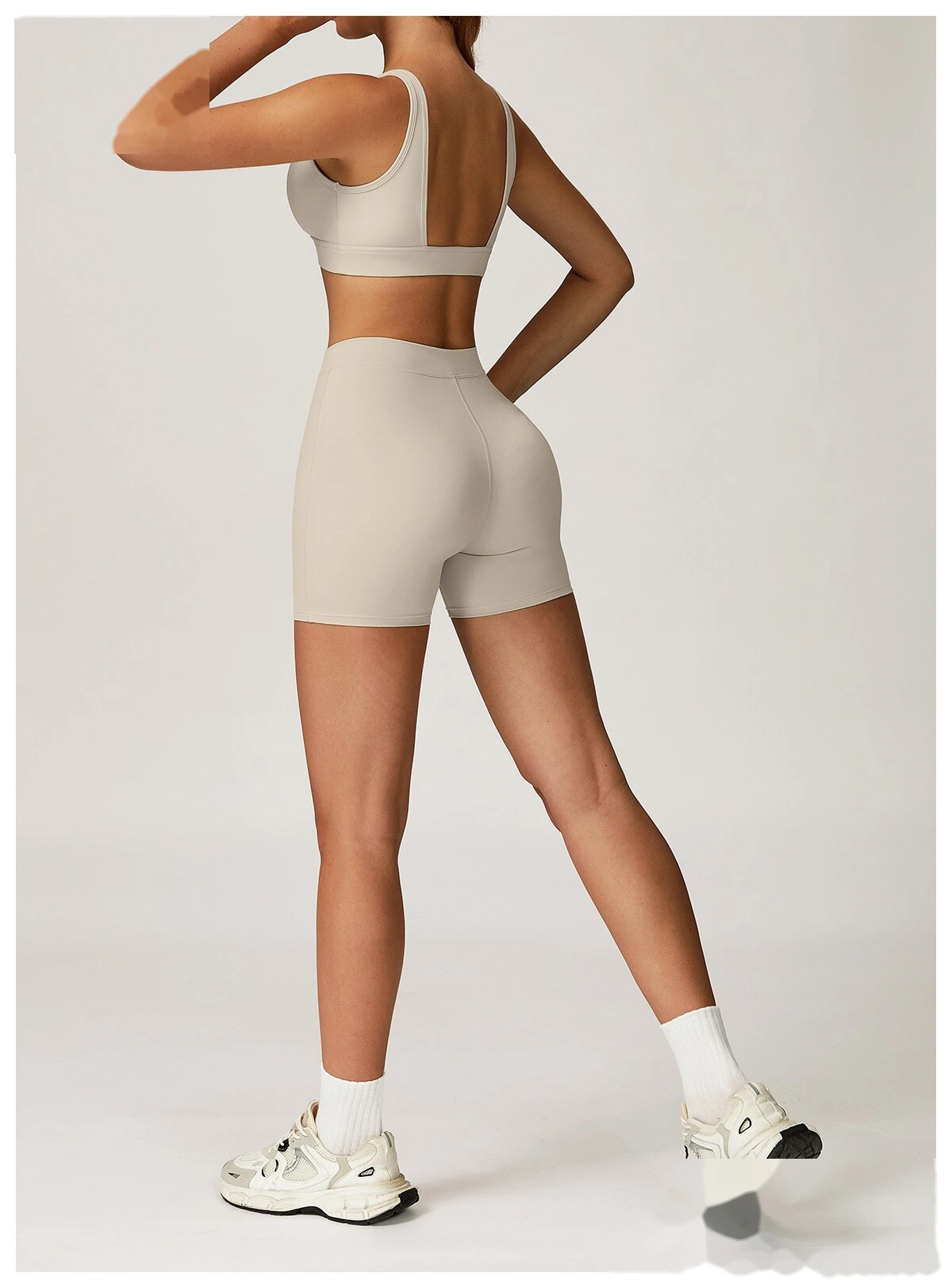 Customized yoga bra generous beauty back quick-drying exercise running fitness underwear. detail