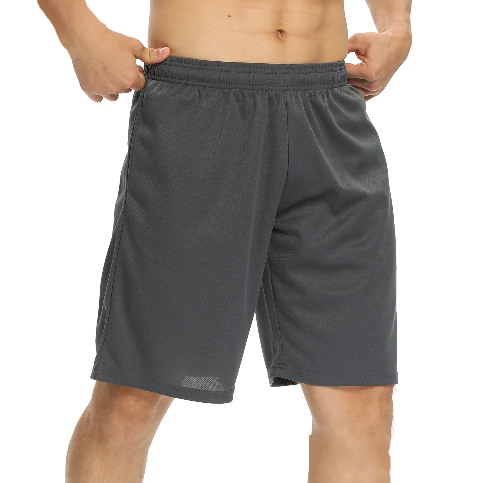 Summer outdoor moisture-absorbing breathable leisure thin loose fitness training quick-drying running shorts men detail
