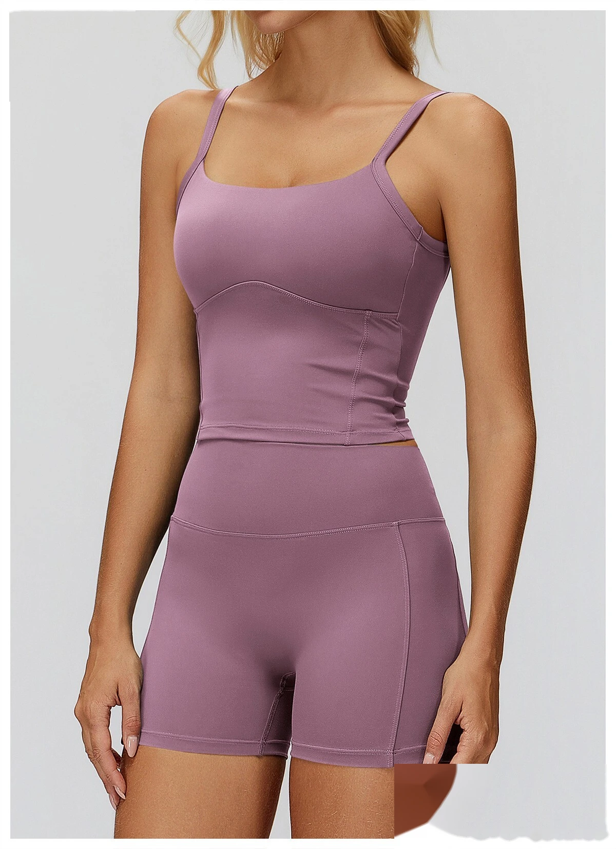 Customizable Yoga Vest for Women | Minimalist Style, Beauty Back Double Straps, Suitable for Sports & Running detail