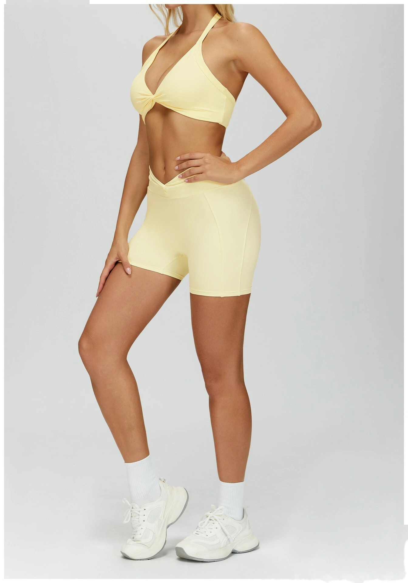 Custom Soft Comfortable Halter Yoga Bra - Sexy Back Tight Fashion Sports Running Fitness Underwear detail