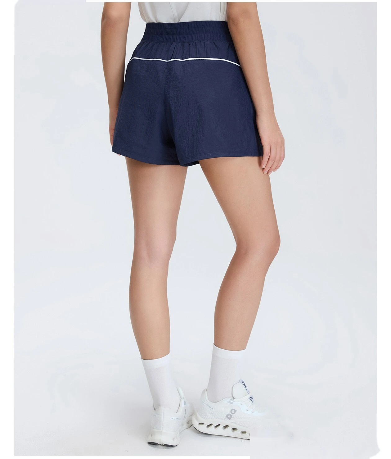 Women's High Waisted Quick Dry 3-Inch Sports Shorts Summer Breathable Running Yoga Gym Outdoor Training Custom Shorts detail