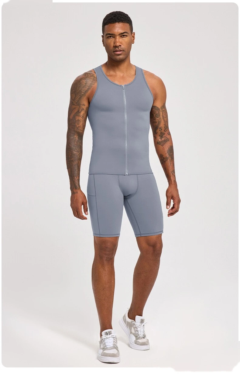 Men's Strong Shaping Compression Tight Shorts Quick Dry Breathable Summer Sports Half Pants detail