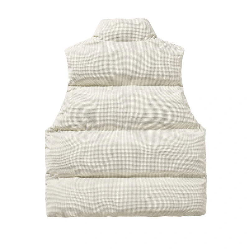 Customized fashion casual winter warm cotton vest vest for men and women detail