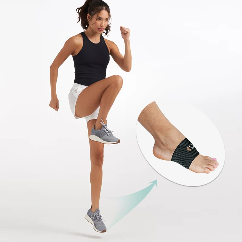 Arch bandage walking mat sports mat for men and women Foot pad flat foot support detail