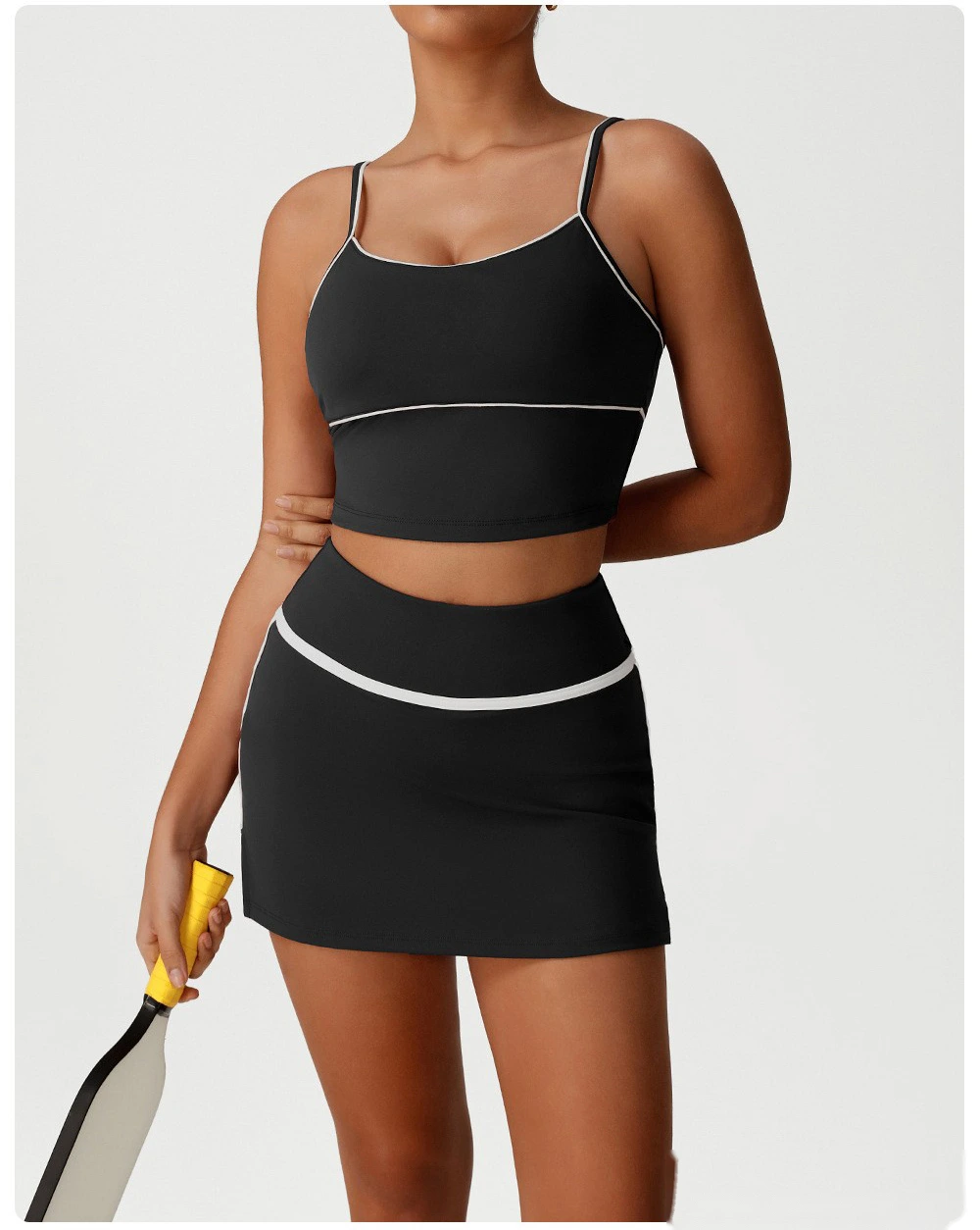 Europe and the United States waist casual shirt new slim high elastic yoga clothes long sleeve T-shirt sportswear detail