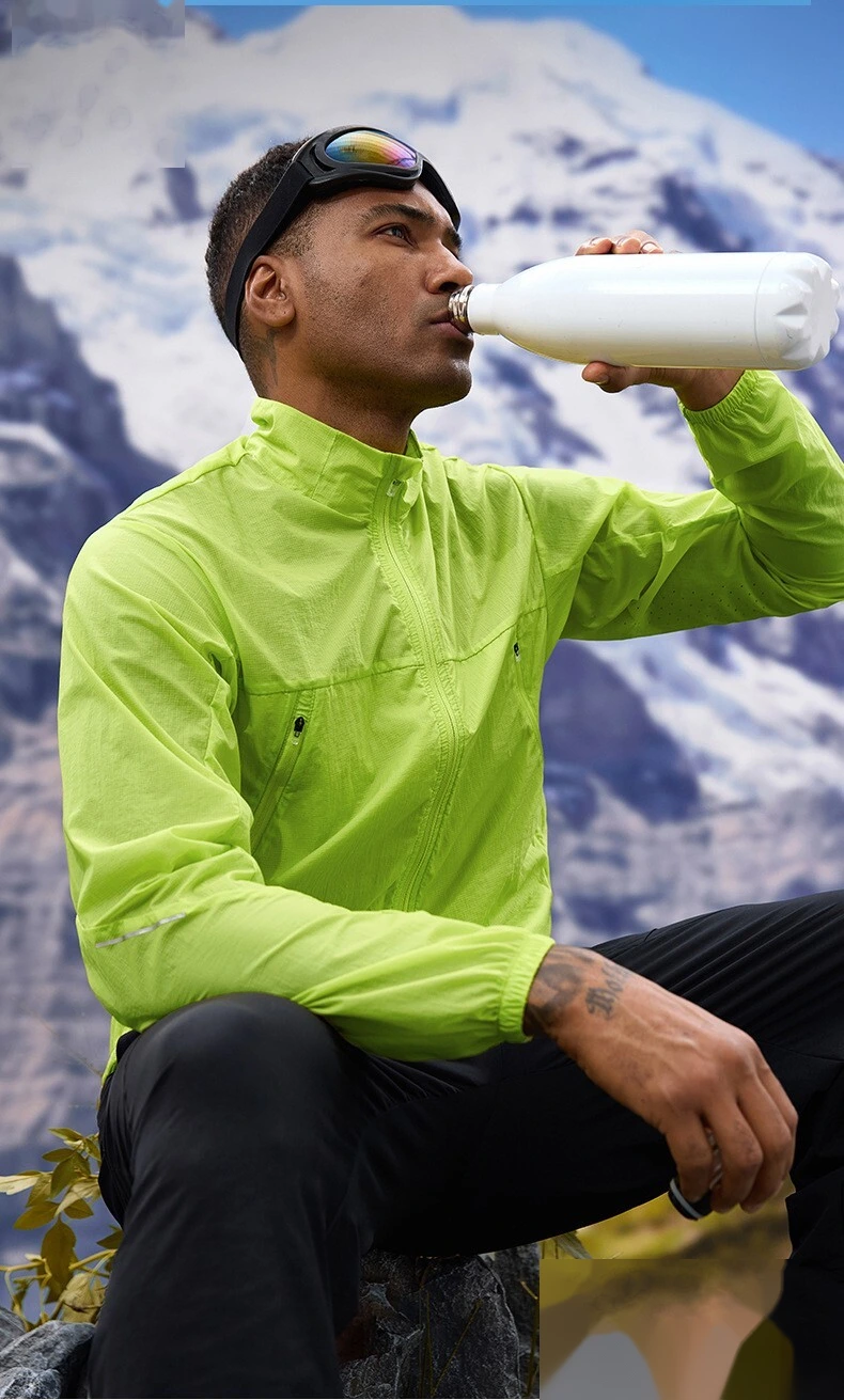 Customizable Men's UV Protection Jacket | Light & Breathable, Quick-Dry, Ideal for Outdoor Sports detail