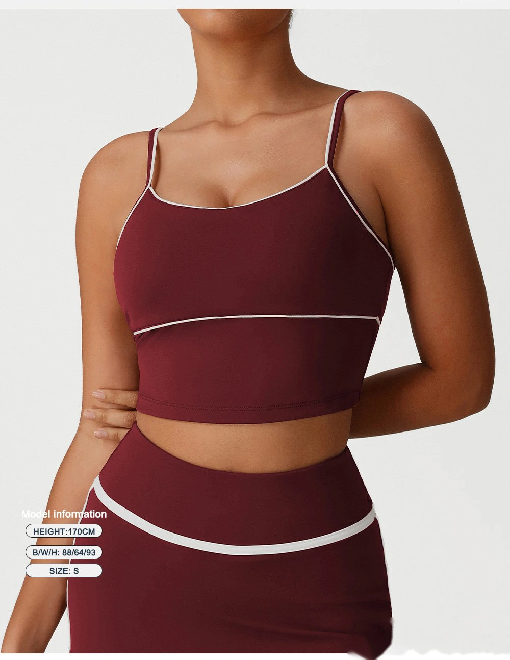 Europe and the United States waist casual shirt new slim high elastic yoga clothes long sleeve T-shirt sportswear detail