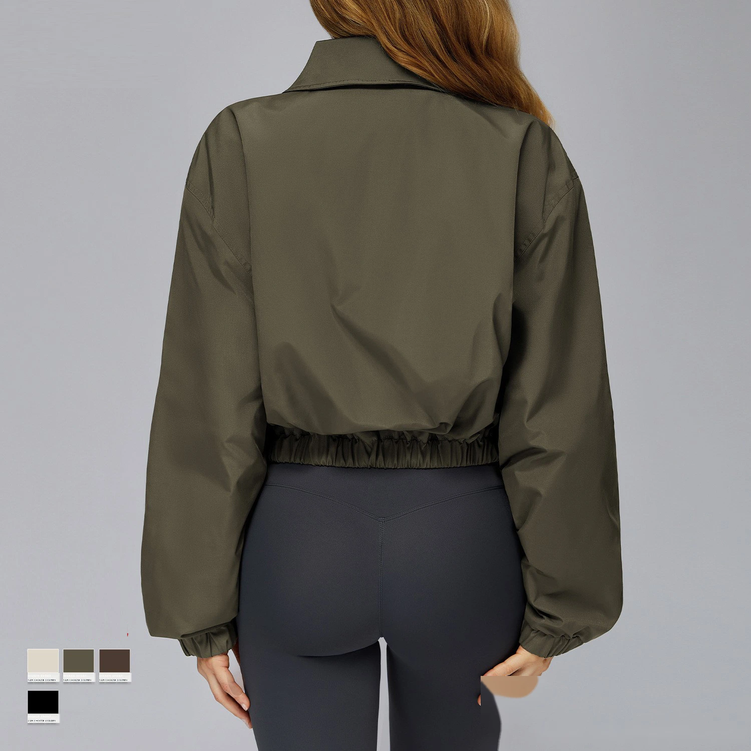 Custom winter coat windproof warm sports coat outdoor mountaineering running coat detail