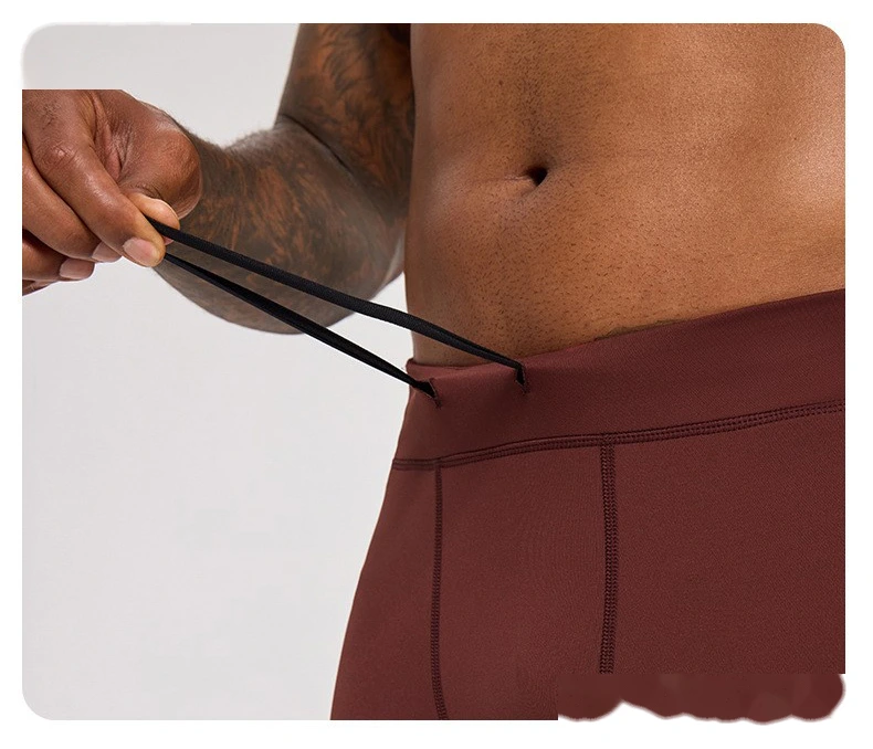 Men's Strong Shaping Compression Tight Shorts Quick Dry Breathable Summer Sports Half Pants detail