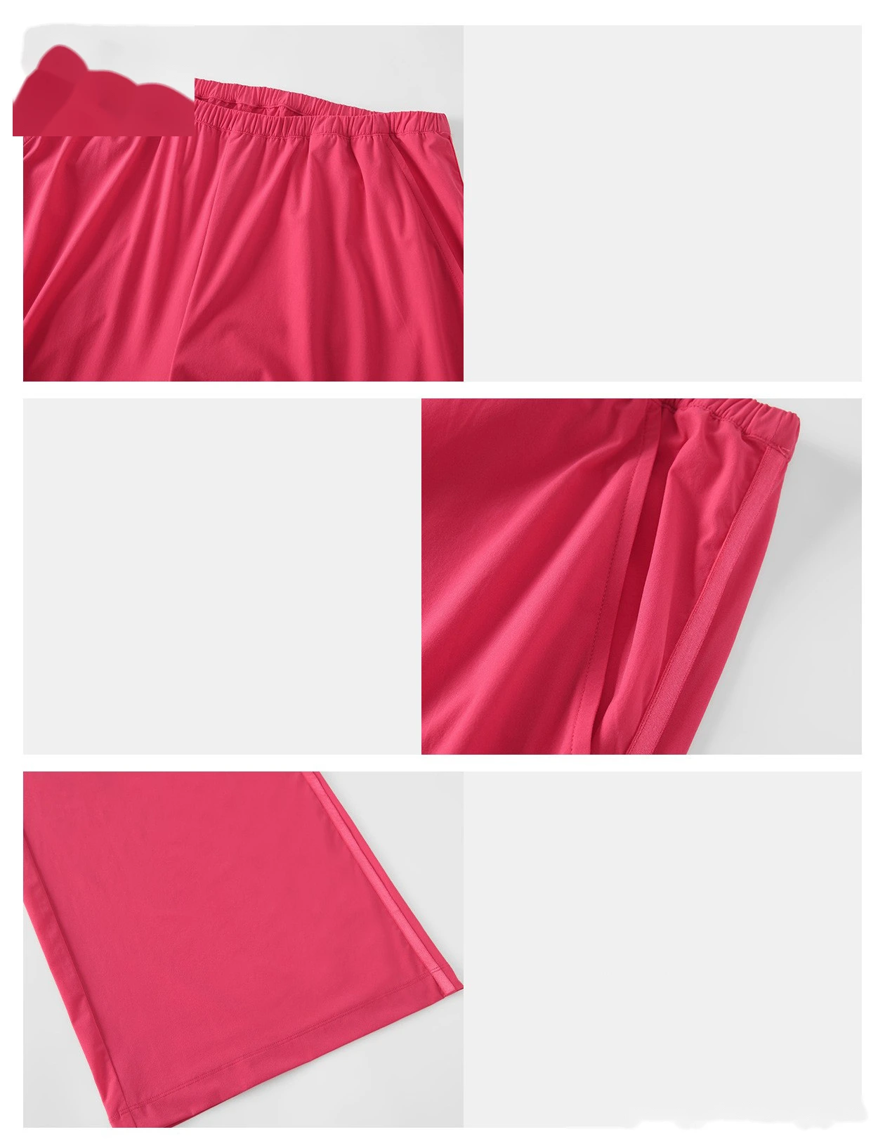Bulk Custom Slouchy Wide-Leg Pants - Women's Loose Drape Breathable Dance Yoga Casual Sports Long Pants detail