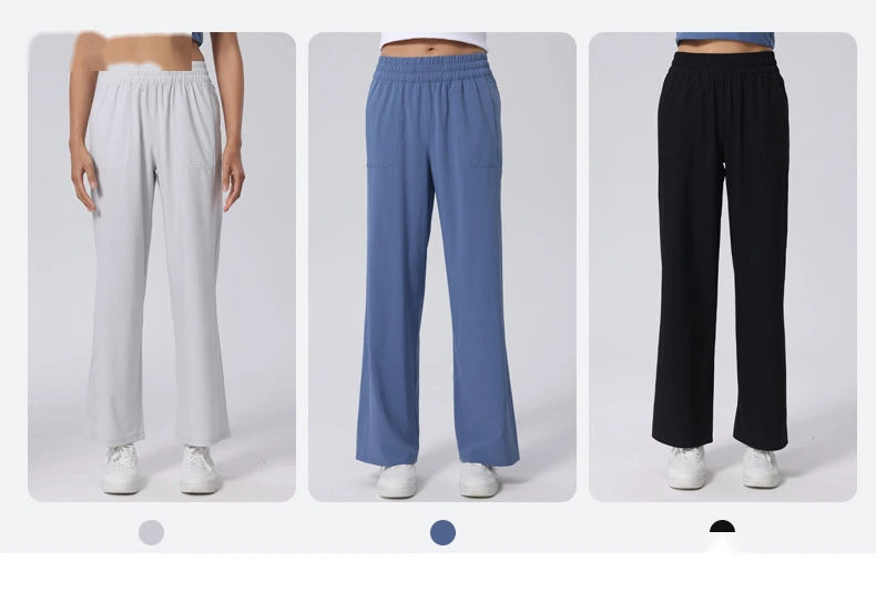 Customize summer ladies' slim and comfortable pants for sports, fitness, running and yoga. detail