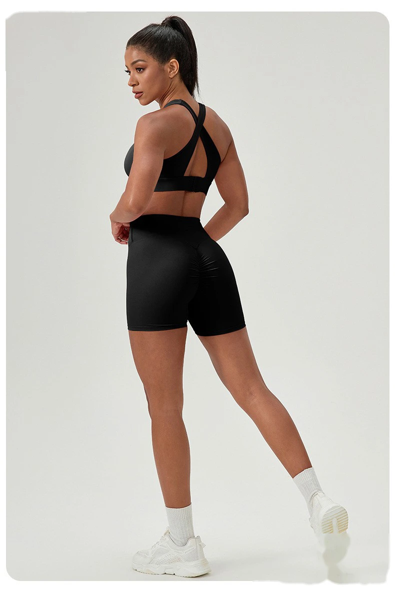 Custom EU/US Style Yoga Bra | Removable Pads, Quick-Dry, Buckle Design, Shockproof for Running & Fitness detail