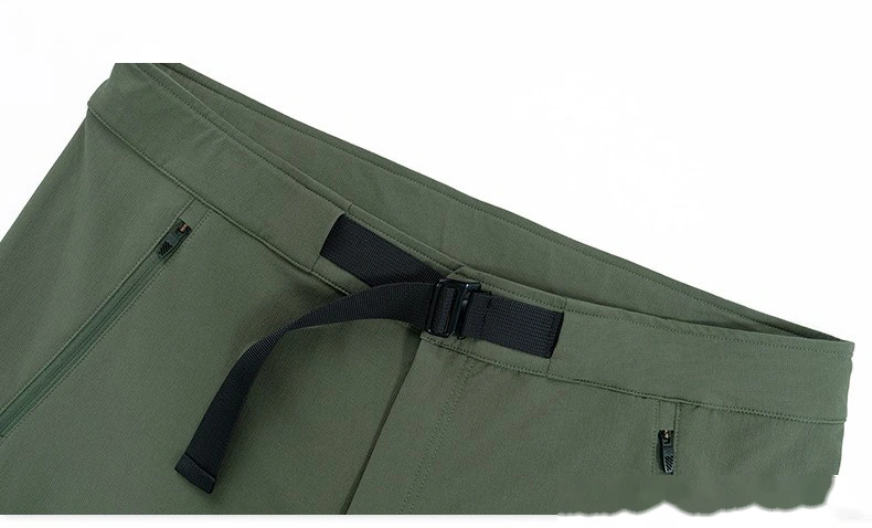 Customized outdoor mountaineering quick-drying pants men's woven casual plus-size sports running pants detail