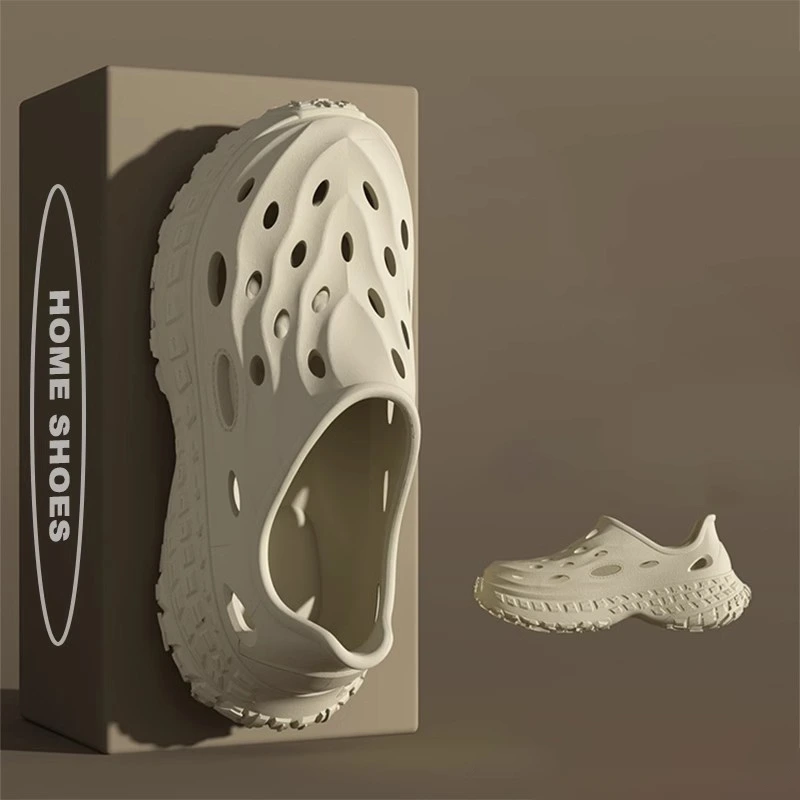 Custom-made hole shoes men's outdoor sports mountaineering non-slip foot platform shoes detail