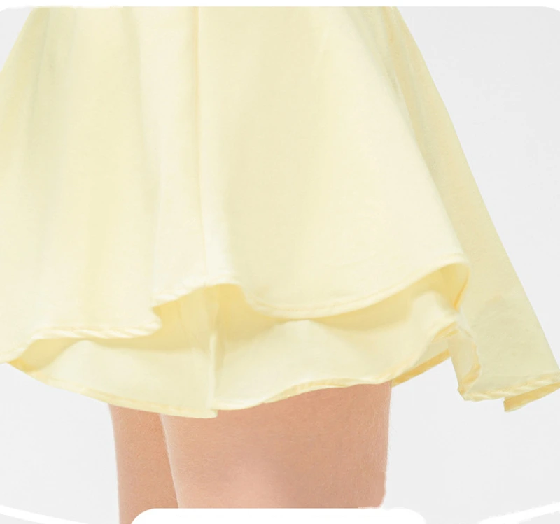 Girls tennis skirt with pockets high waisted athletic golf skort detail