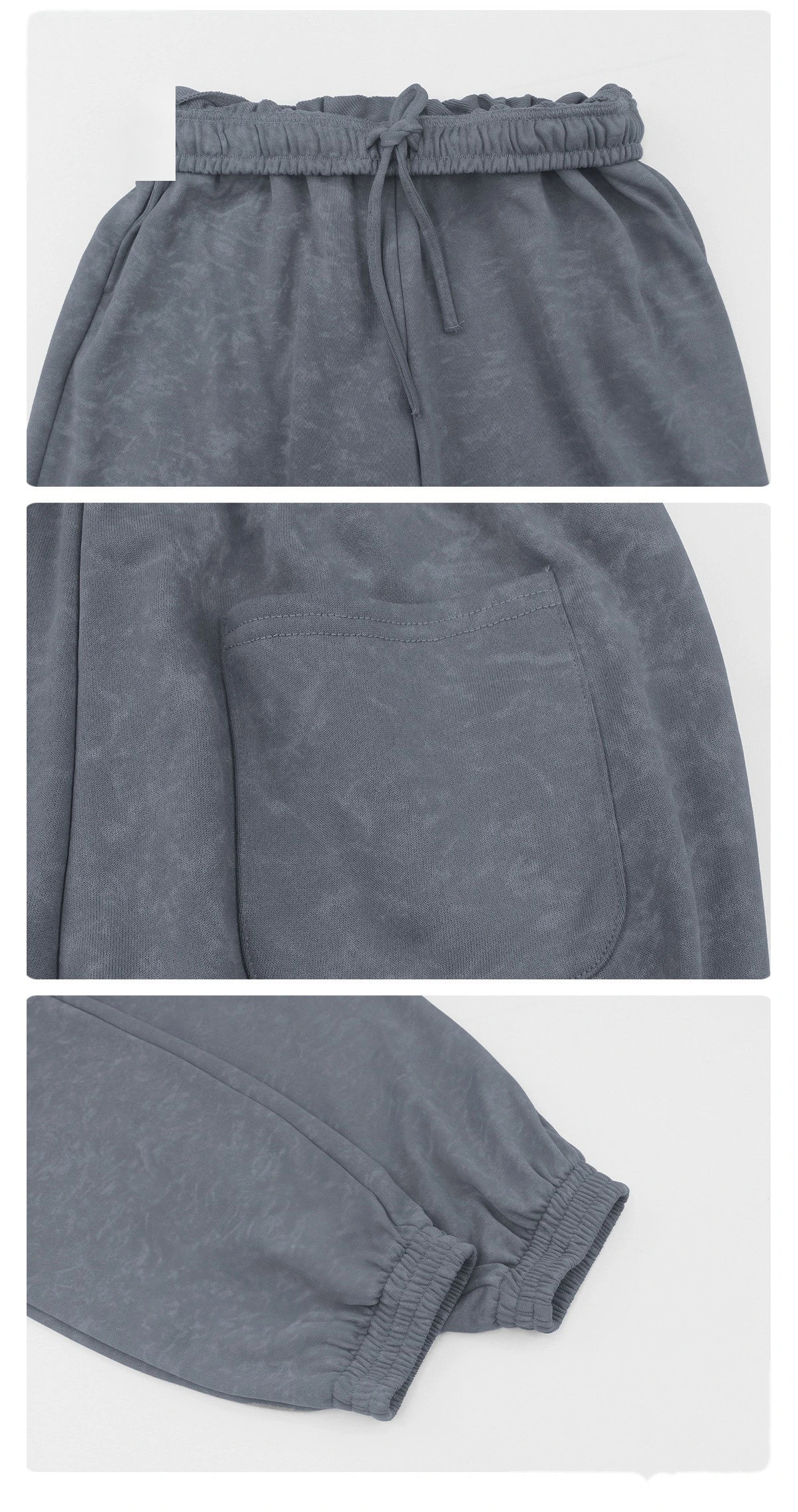 Customizable Athletic Jogger Pants | Women's Printed High-Waist, Cuffed, for Running & Yoga Fitness detail
