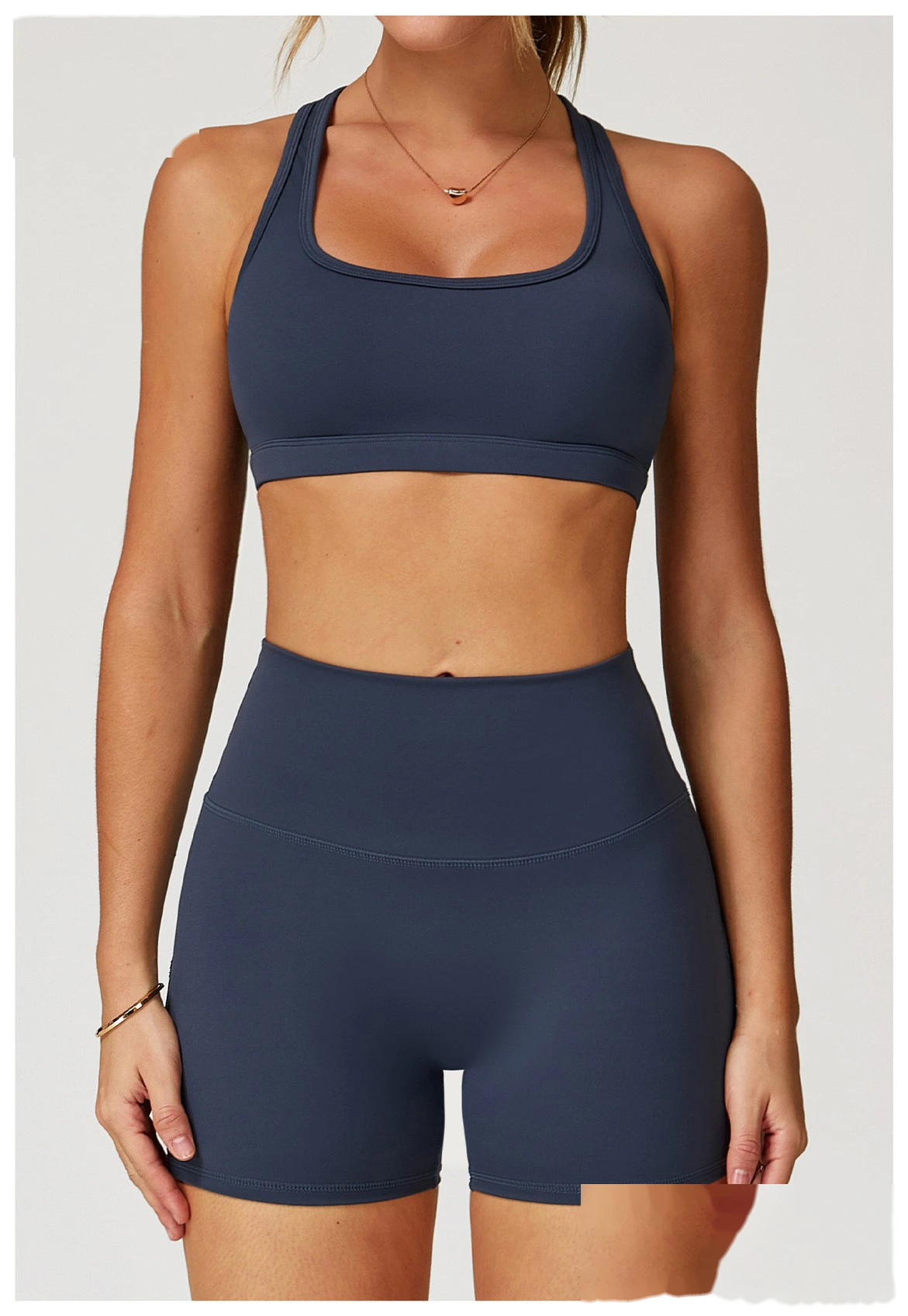 Customized beauty back yoga bra quick-drying sports bra running fitness bra detail